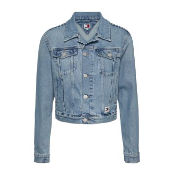 Jacheta de denim cu nasturi