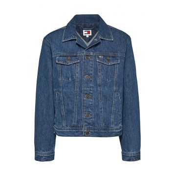 Jacheta de denim cu nasturi