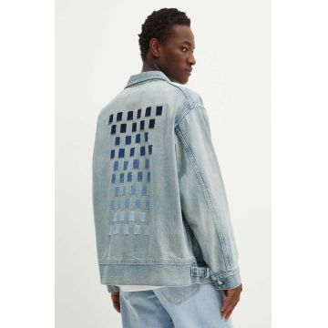 Levi's geacă din denim bărbați, de tranziție, oversized, A7150