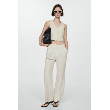 Vesta crop cu dungi