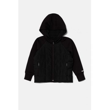 Abercrombie & Fitch geaca copii culoarea negru, KI232-4010 Abercrombie & Fitch geaca copii culoarea negru, KI232-4010