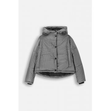 Coccodrillo geaca copii culoarea argintiu, OUTERWEAR GIRL KIDS Coccodrillo geaca copii culoarea argintiu, OUTERWEAR GIRL KIDS