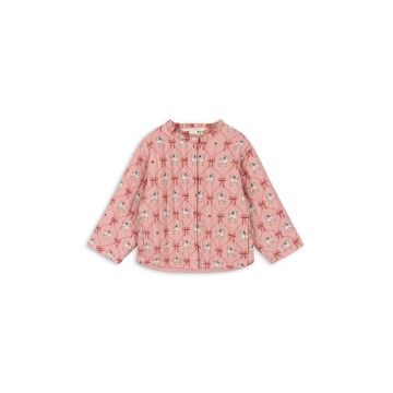 Konges Sløjd geaca copii LUNELLA QUILTED JACKET GOTS culoarea roz, KS101577