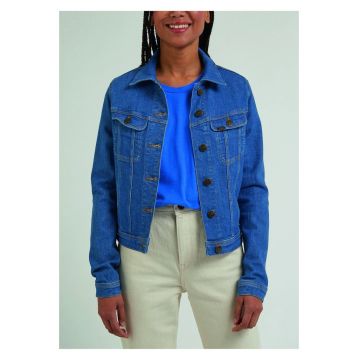 Geaca de blugi dama - Bumbac - 302733187 Geaca de blugi dama - Bumbac - 302733187
