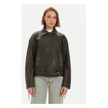 Geaca dama -  54959 - Piele ecologica - Negru