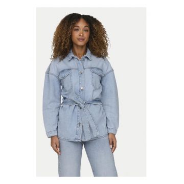 Geaca dama -  2413 - Bumbac - Albastru