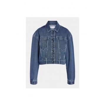 Geaca dama -  483760 - Albastru - Bumbac