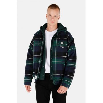 Jacheta in carouri din amestec de lana Jacheta in carouri din amestec de lana