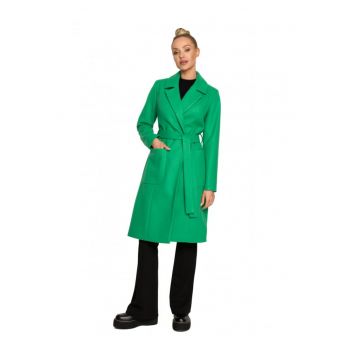 Palton dama -  Poliester/Acril - Verde