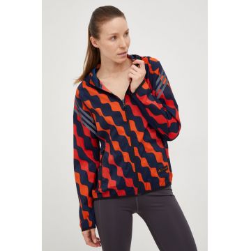 adidas Performance windbreaker Marimekko culoarea rosu, de tranzitie