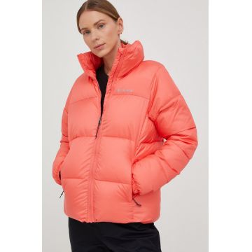 Columbia geacă P￬t Jacket femei, culoarea portocaliu, de iarnă 1864781