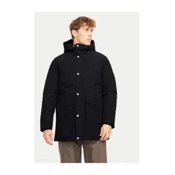 Geaca barbati -  Trek 12256992 - Negru - Poliester