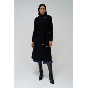 Haina slim fit din amestec de lana Grace