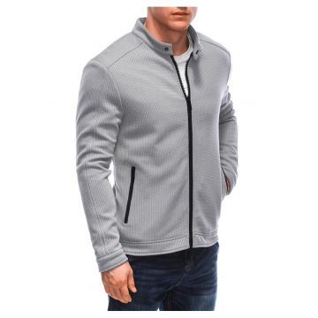 Jacheta regular-fit cu fermoar
