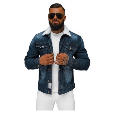 Jachetă de blugi bărbați sherpa  NB/MJ516