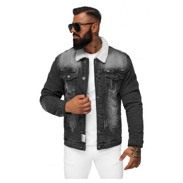 Jacheta de blugi barbati sherpa  NB/MJ513