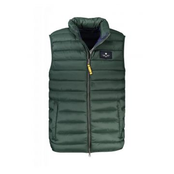 Vesta barbati - cu mini logo brodat - Verde -