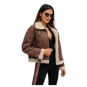 Geaca de piele pentru femei  O/81331