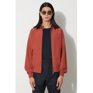 Baracuta geacă bomber G9 Cloth bărbați, culoarea roșu, de tranziție, BRCPS0001