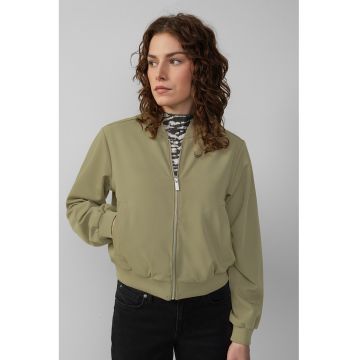 Jacheta bomber cu fermoar