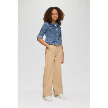Jacheta de denim cu nasturi