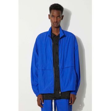 MKI MIYUKI ZOKU geaca Crinkle Nyon Track Jacket barbati, de tranzitie, CRINKLE.NYON.TRACK.JACK