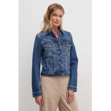 United Colors of Benetton geaca jeans femei, de tranzitie