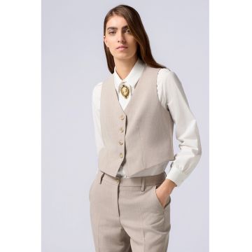 Vesta crop cu nasturi
