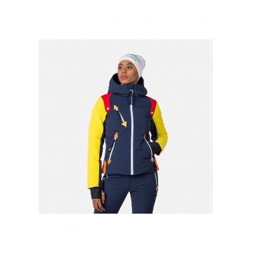 Geaca ski  JCC Pilot Down ( puf ) - albastru cosmic - pentru dama