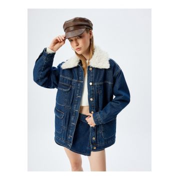 Jacheta lejera din denim