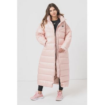Jacheta lunga cu umplutura de puf Therma-Fit
