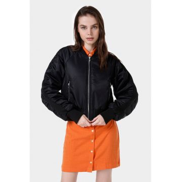 Jacheta regular fit cu maneci raglan