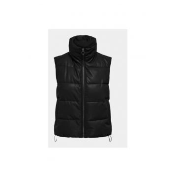Vesta dama -  303393335 - Piele Ecologica - Negru