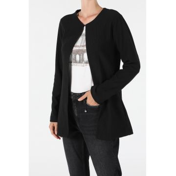 Cardigan uni cu striatii