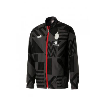 Jacheta  AC Milan pentru barbati - gri/negru