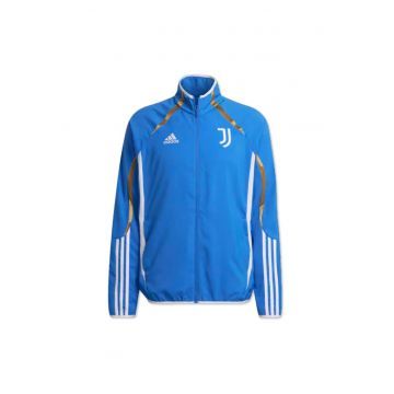 Jacheta barbati  Juventus - albastru - poliester reciclat - fara gluga - sport -