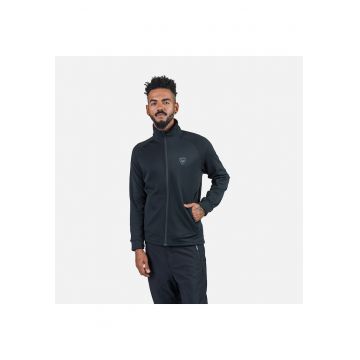 Jacheta  Blackside fleece - cu fermoar - negru - pentru barbati