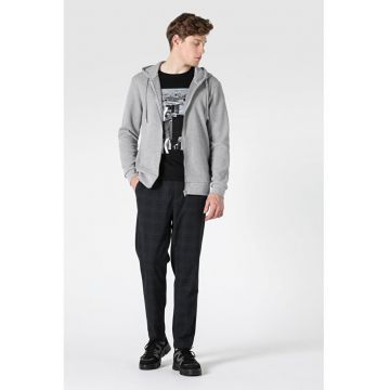 Jacheta De Barbati Gri Regular Fit