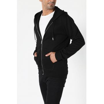 Jacheta De Barbati Negru Regular Fit