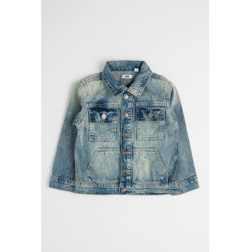 Jacheta din denim cu nasturi
