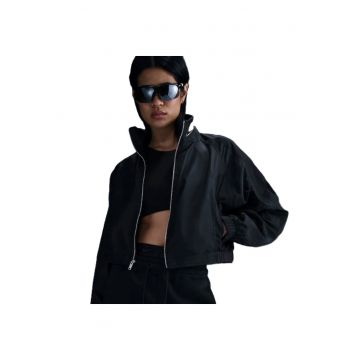 Jacheta  pentru Femei - w nsw jkt wvn street gls - HV6523-010 - Negru