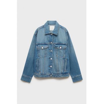 Jacheta de denim cu nasturi