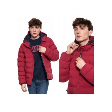 Jacheta De Iarna -  Daniel H Puffer - Culoare: Rosu - Croi: Regular Fit - Inchidere: Fermoar - Numar De Buzunare: 3 - 2Xl Intl - Rosu