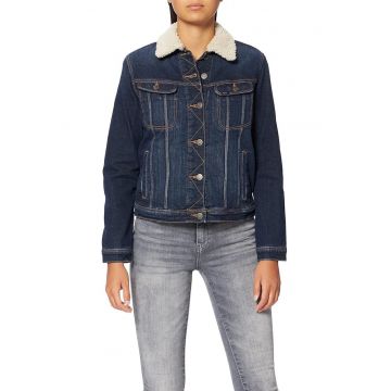 Jacheta denim  Katana - izolata - bleumarin - bumbac/elastan -