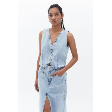 Vesta uni din denim