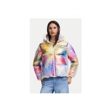 Geaca dama -  304477287 - Poliuretan/Poliamida - XS INTL - Multicolor