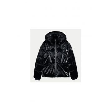 Geaca dama -  304478536 - Poliester/Poliuretan - XS INTL - Negru