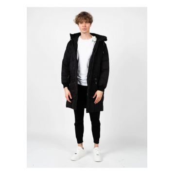 Geaca midi cu gluga Jaden -