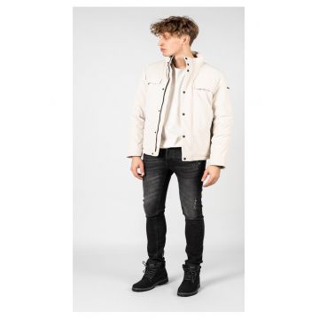 Geaca regular fit cu fermoar - 50