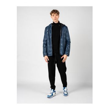 Geaca regular fit cu gluga - 46